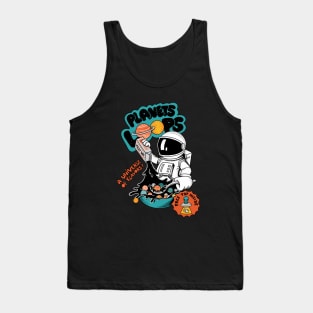 Astronaut Planets Loops Tank Top